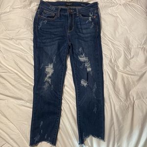 Judy blue skinny crop jeans